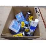 +VAT Box containing dehumidifiers and penetrating oil