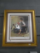 Ltd Edn. Norman Rockwell print