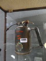 Brass oil dispenser