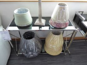 +VAT Fifteen various lampshades