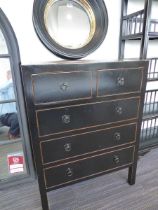 +VAT China Club 5 drawer chest