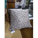 +VAT 3 scatter cushions in brown pebble effect