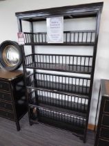 +VAT China Club 5 shelf open bookcase