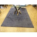 +VAT 3 various rugs in dark blue, light blue and grey patterned finish