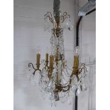 +VAT A Buckingham 12 branch chandelier ceiling light fixture