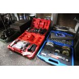 +VAT Under bay to include wheel bearing kit, cased set of bearing pullers plus other similar items