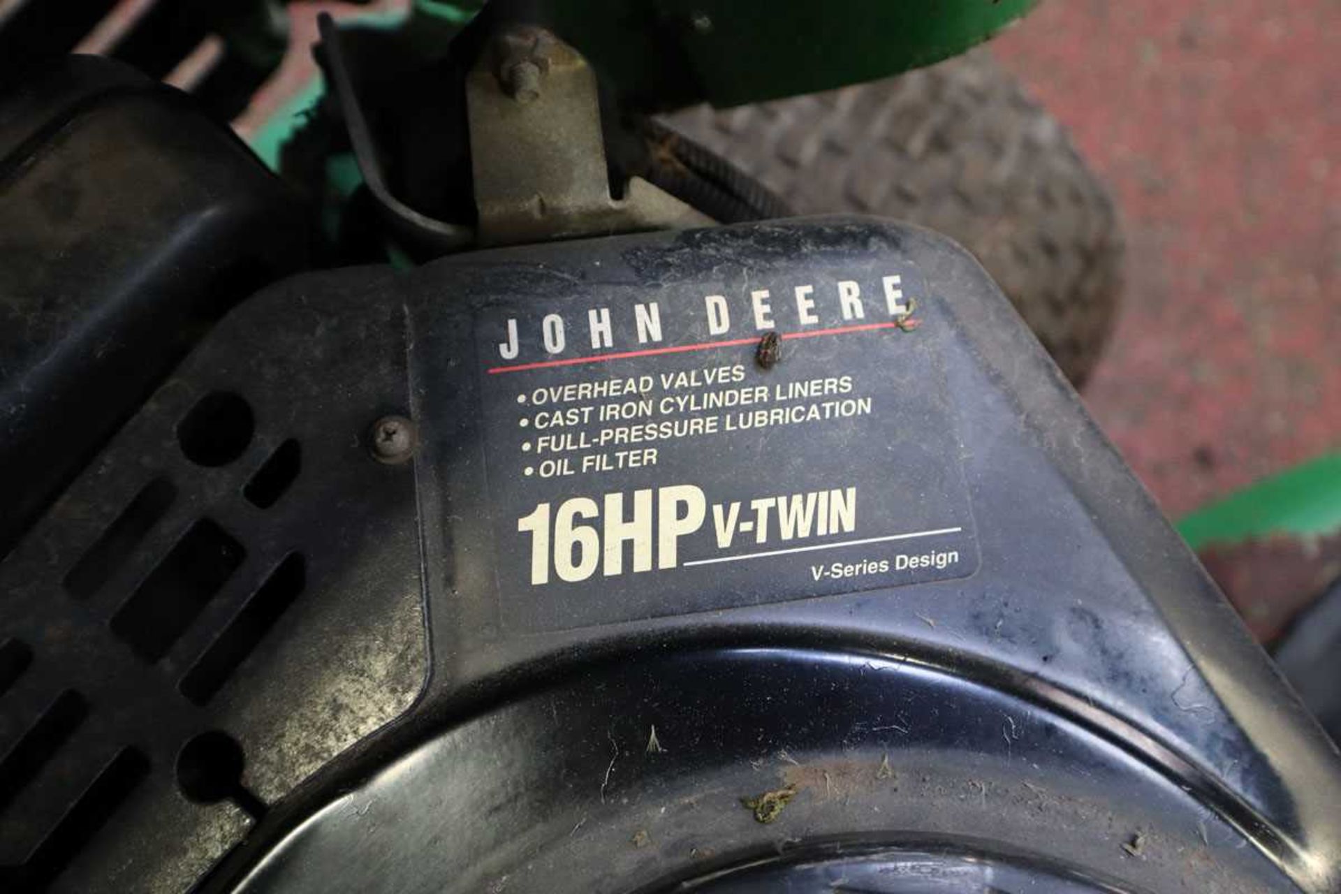+VAT John Deere model: LT170 automatic grass cutter with no deck, no key, no paperwork - Image 3 of 4