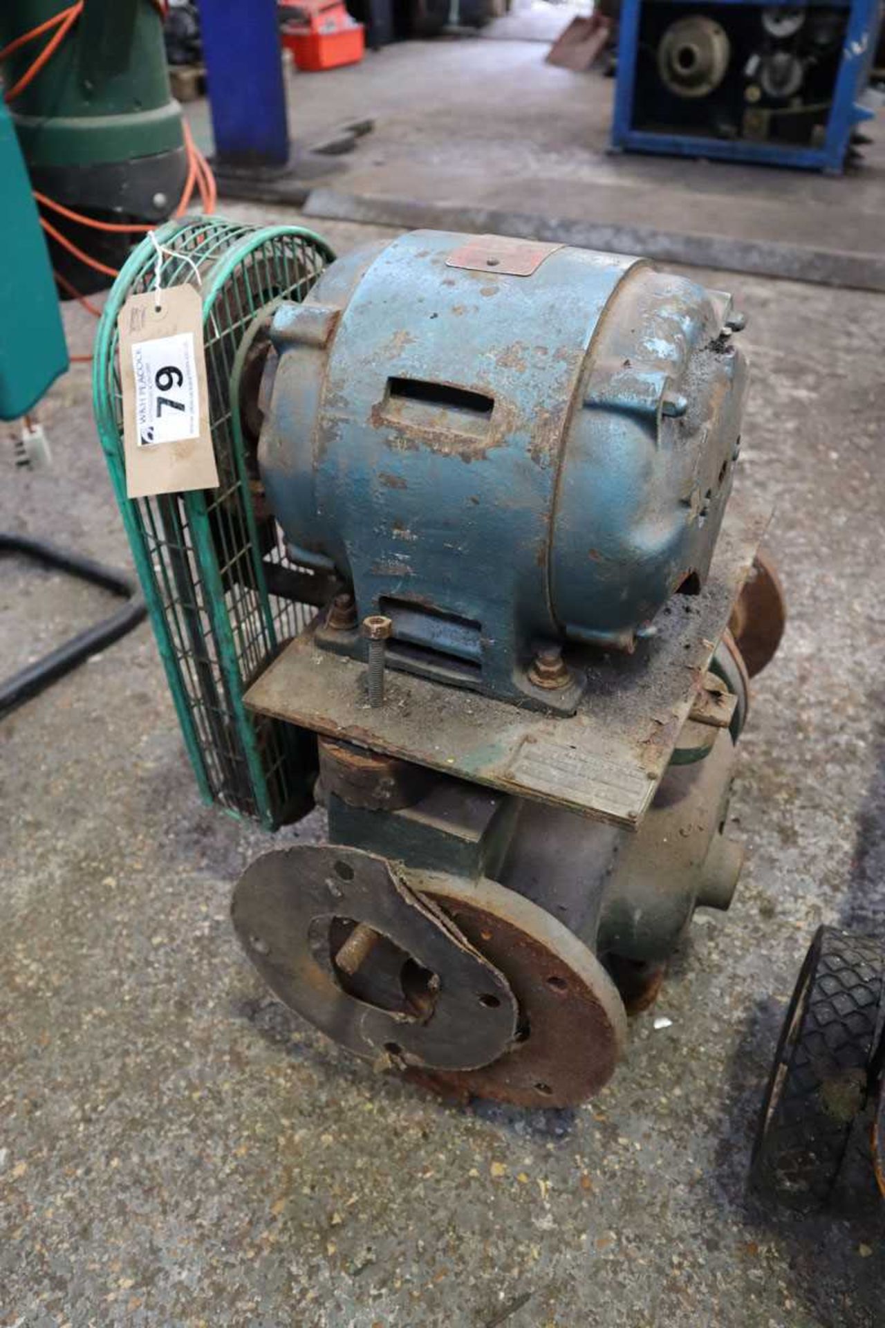 +VAT Brookes motors 4 inch pump unit