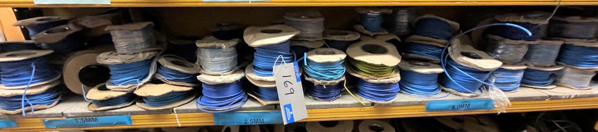 A Large Quantity of Blue 6491X Electrical Cable, 1-4mm (located at George Morrison ELP, Brierley