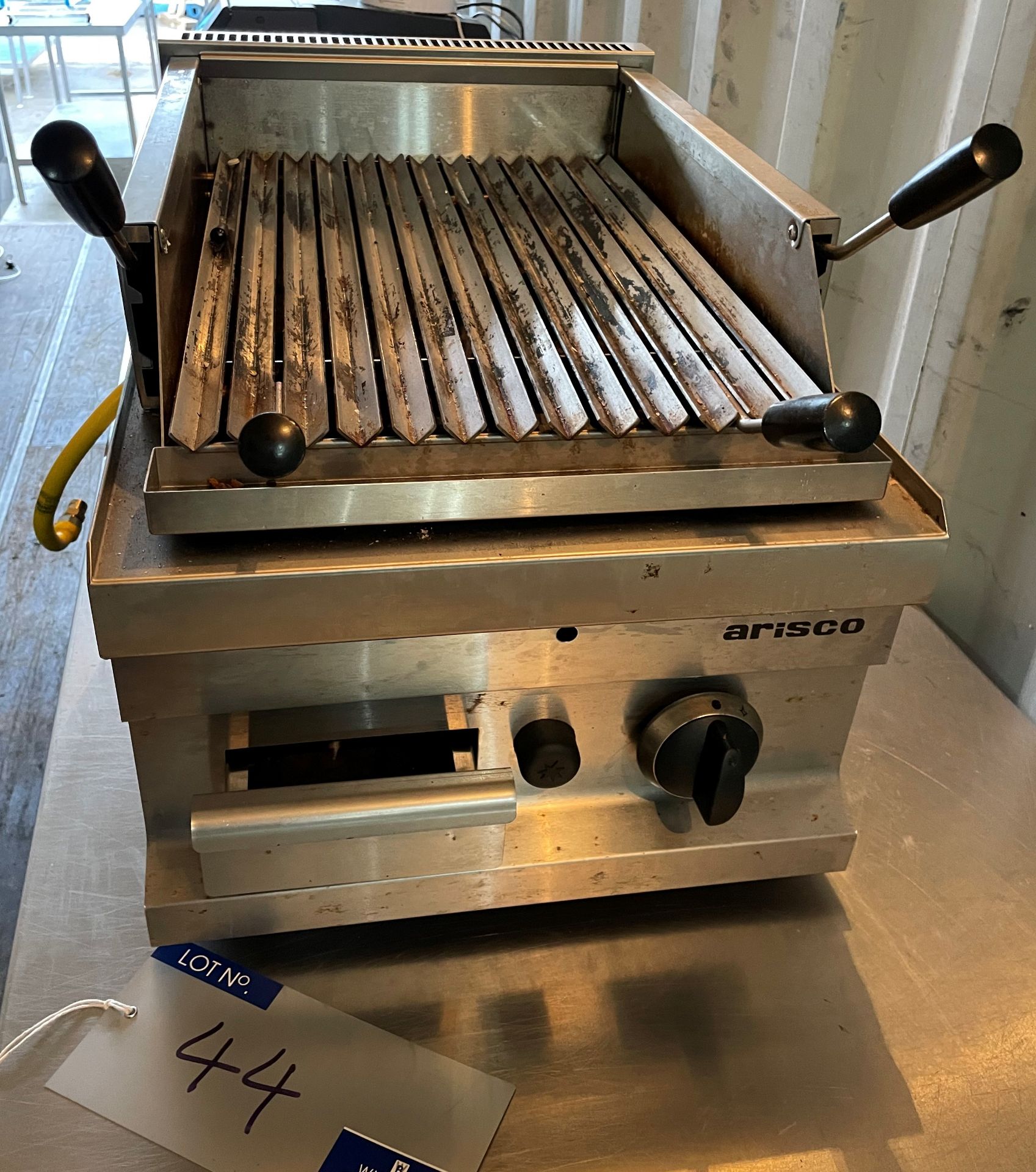 An Arisco GGL604 Gas Fired Bench Top Lavachar Grill, new 2021 (located at EMS Asset Management, Yard - Image 2 of 4