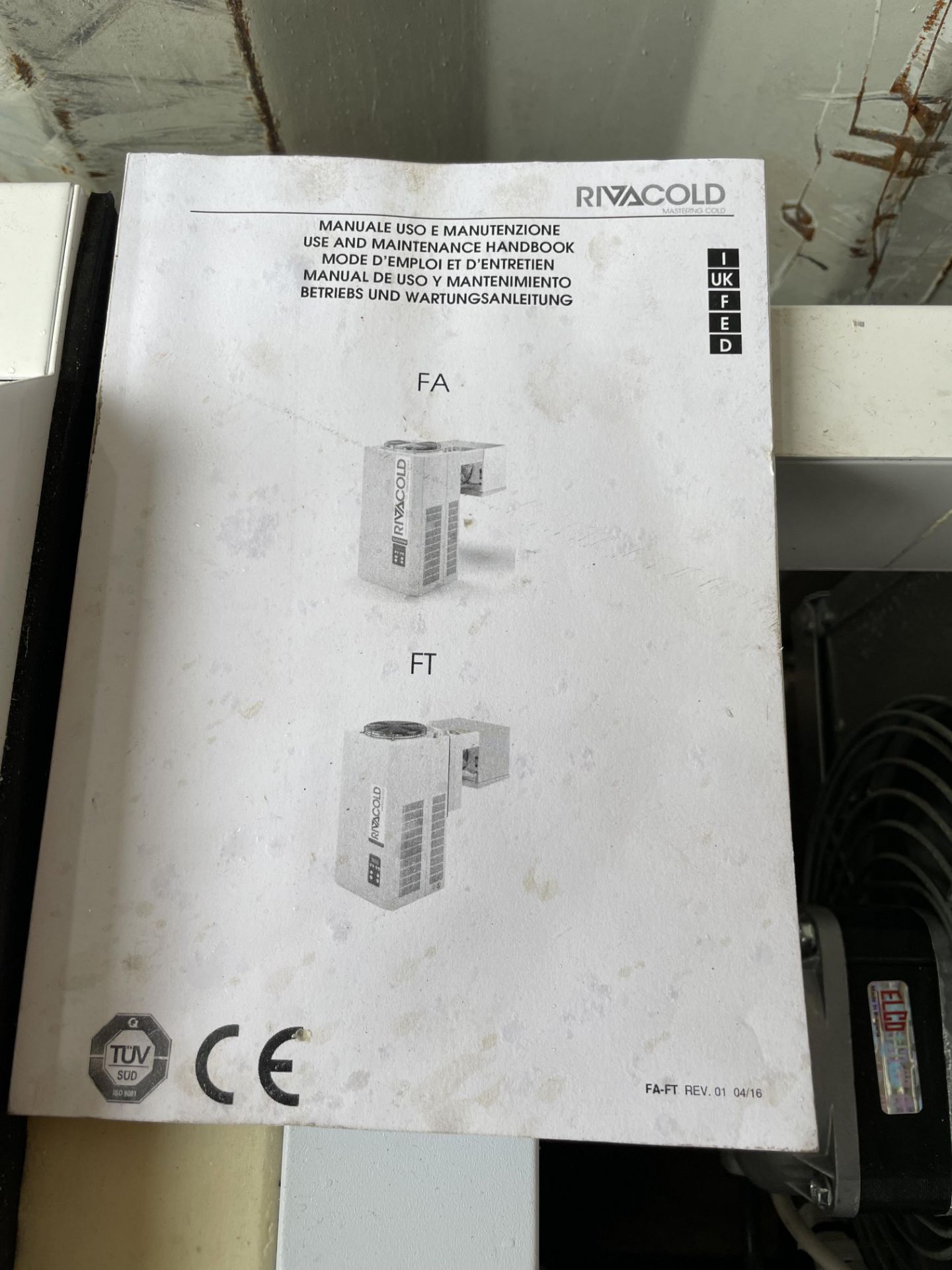 A Rivacold Blocksystem FTM016G001 Wall Mounting Refrigeration Room Chilling Unit, new 2020 ( - Image 4 of 4