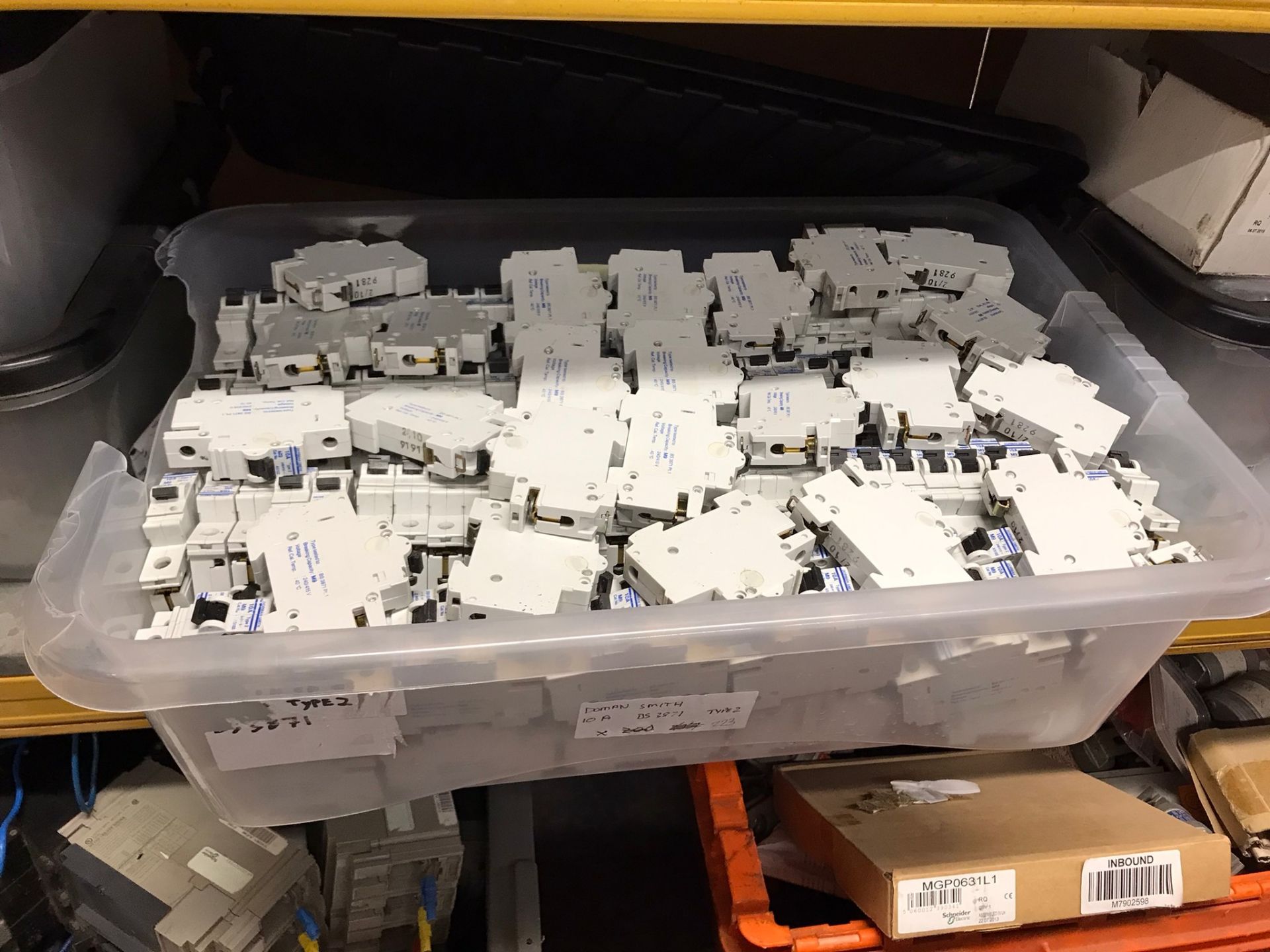 A Large Quantity of Assorted MCB's, Switches and Fuses (located at George Morrison ELP, Brierley - Image 9 of 9