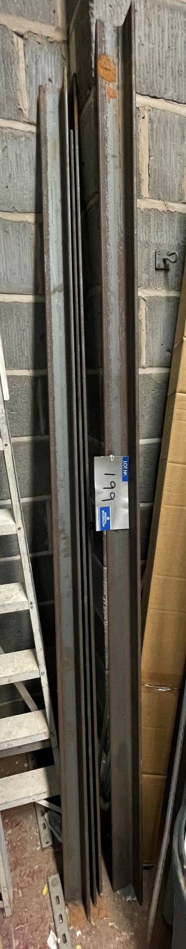 4 sections Mild Steel Angle, 75mm x 75mm x 10mm: 3-1500mm, 1-1450mm (located at George Morrison ELP,