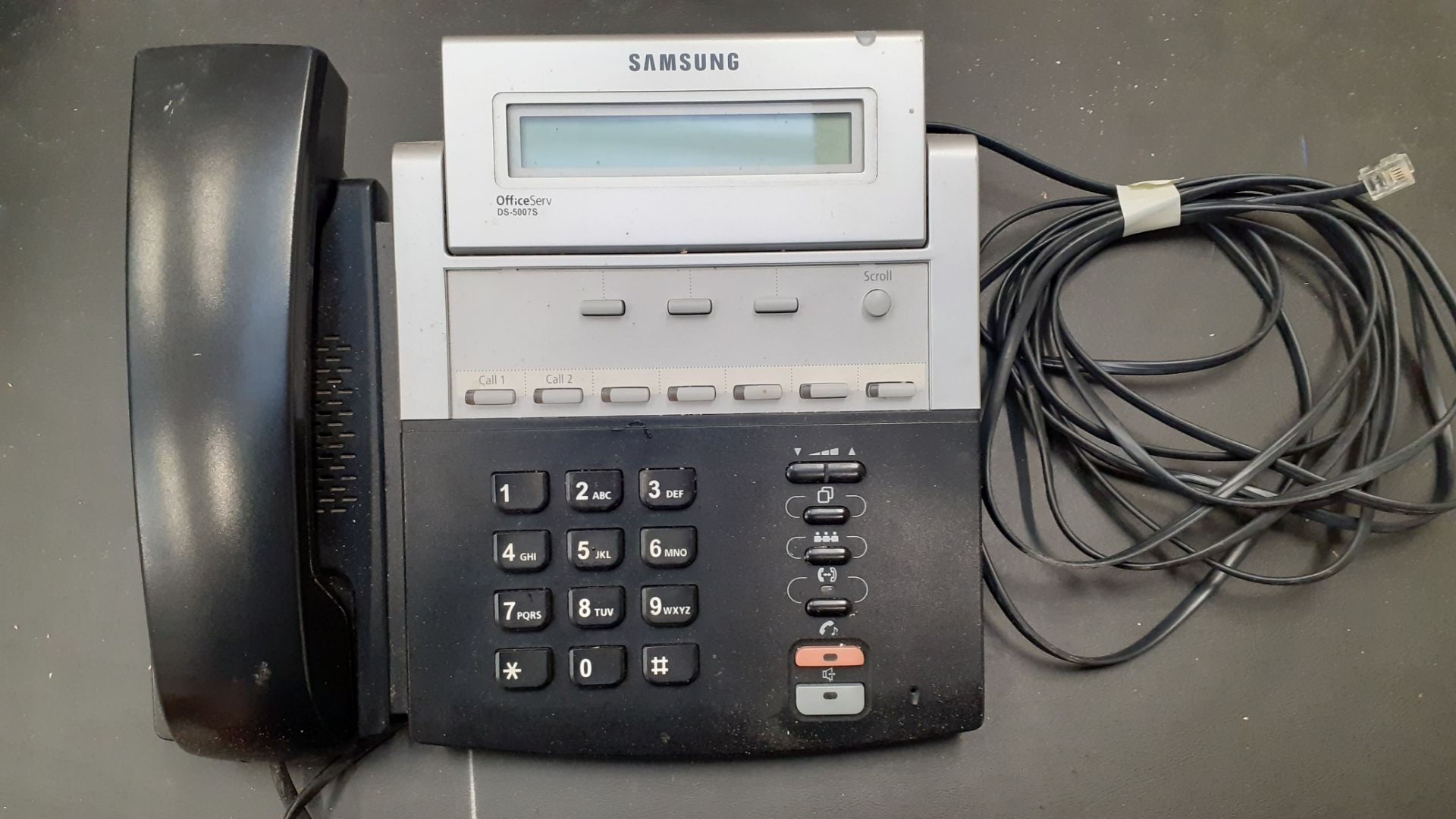 23 Samsung OfficeServ DS-5007S Telephone Handsets (located at LFPS, 6 Elstree Way, Borehamwood,