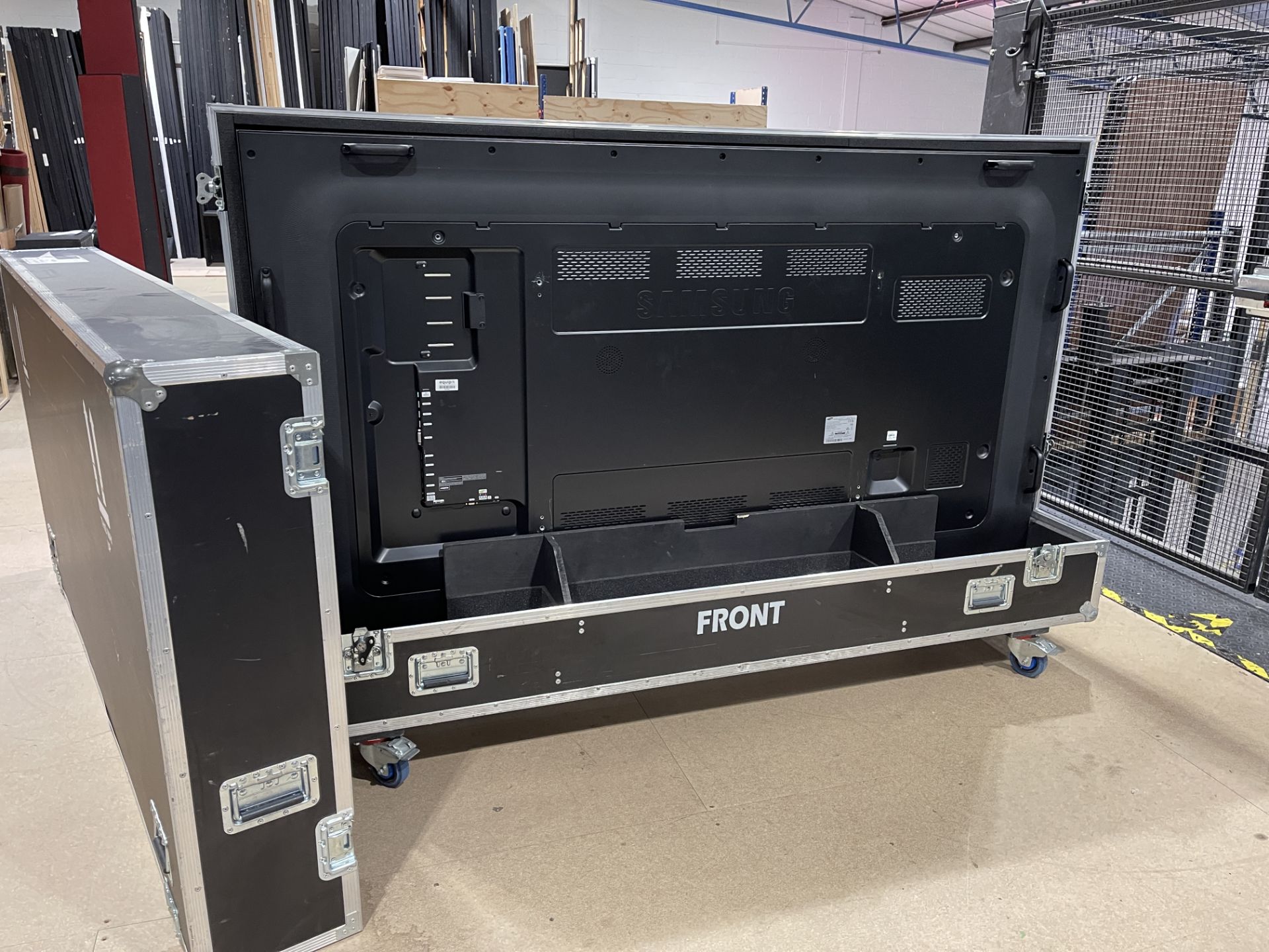 A Samsung ME95 Large Format Display Screen with Flight Case (located at Equip Event Services: 1 - Image 5 of 6