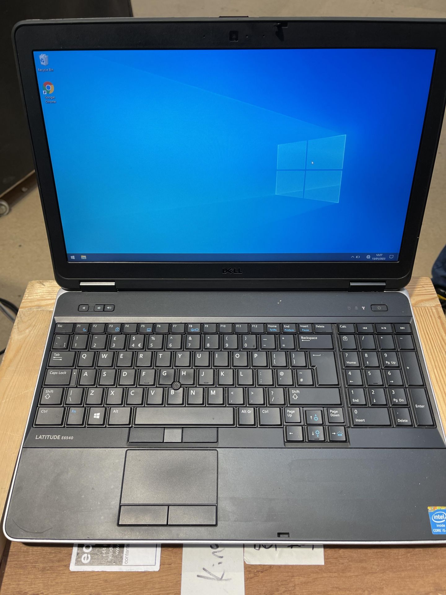 A Dell Latitude E6540 15.6 Lap Top Computer (Located at Equip Event Services: 1 Somers Place, - Image 2 of 2