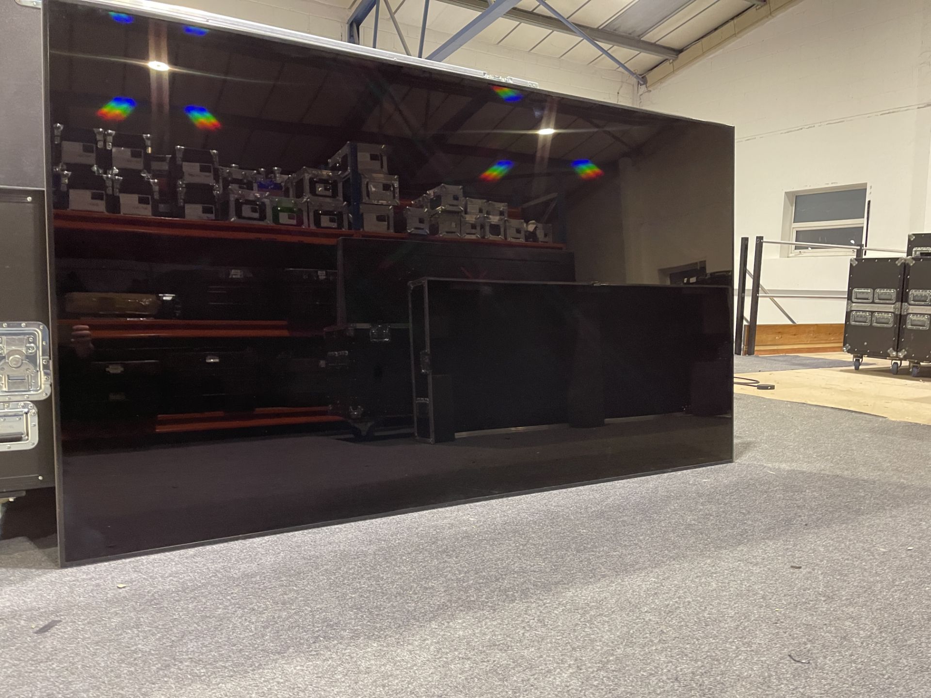 A Samsung ME95 Large Format Display Screen with Flight Case (located at Equip Event Services: 1 - Image 2 of 4
