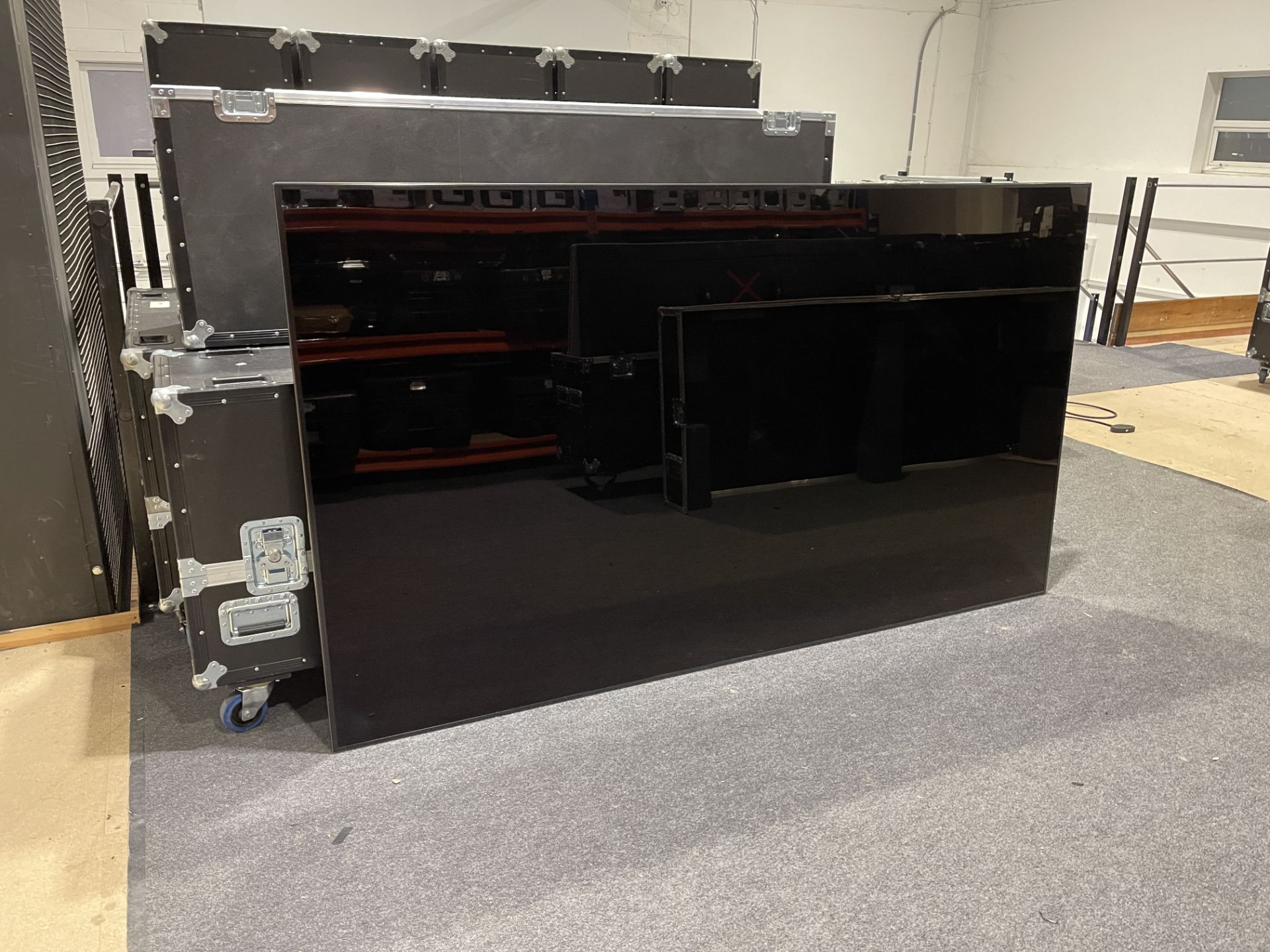 A Samsung ME95 Large Format Display Screen with Flight Case (located at Equip Event Services: 1