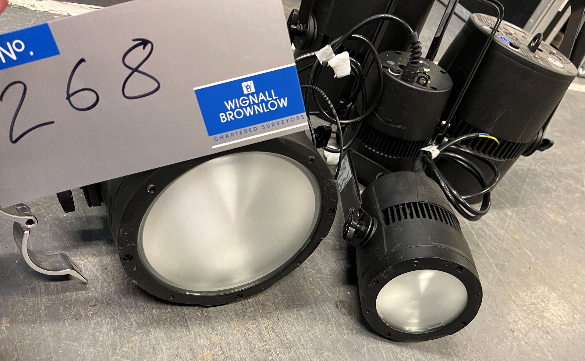 4 Prolights StudioCob FC LED PAR Lights with 2 DisplayCob FC LED PAR Lights (located at - Image 4 of 4