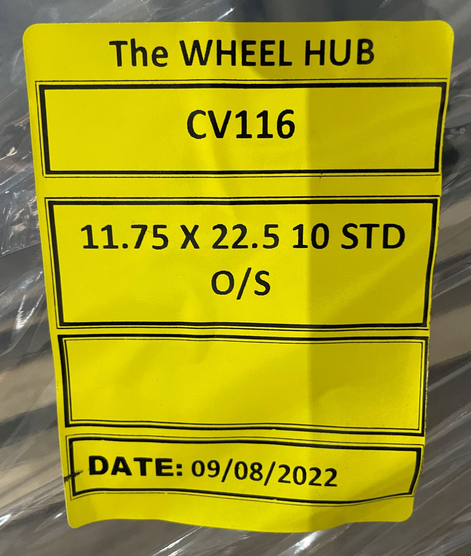 40 Wheel Hub CV116 11.75 x 22.5 10STD O/S Wheels (new). - Image 3 of 3