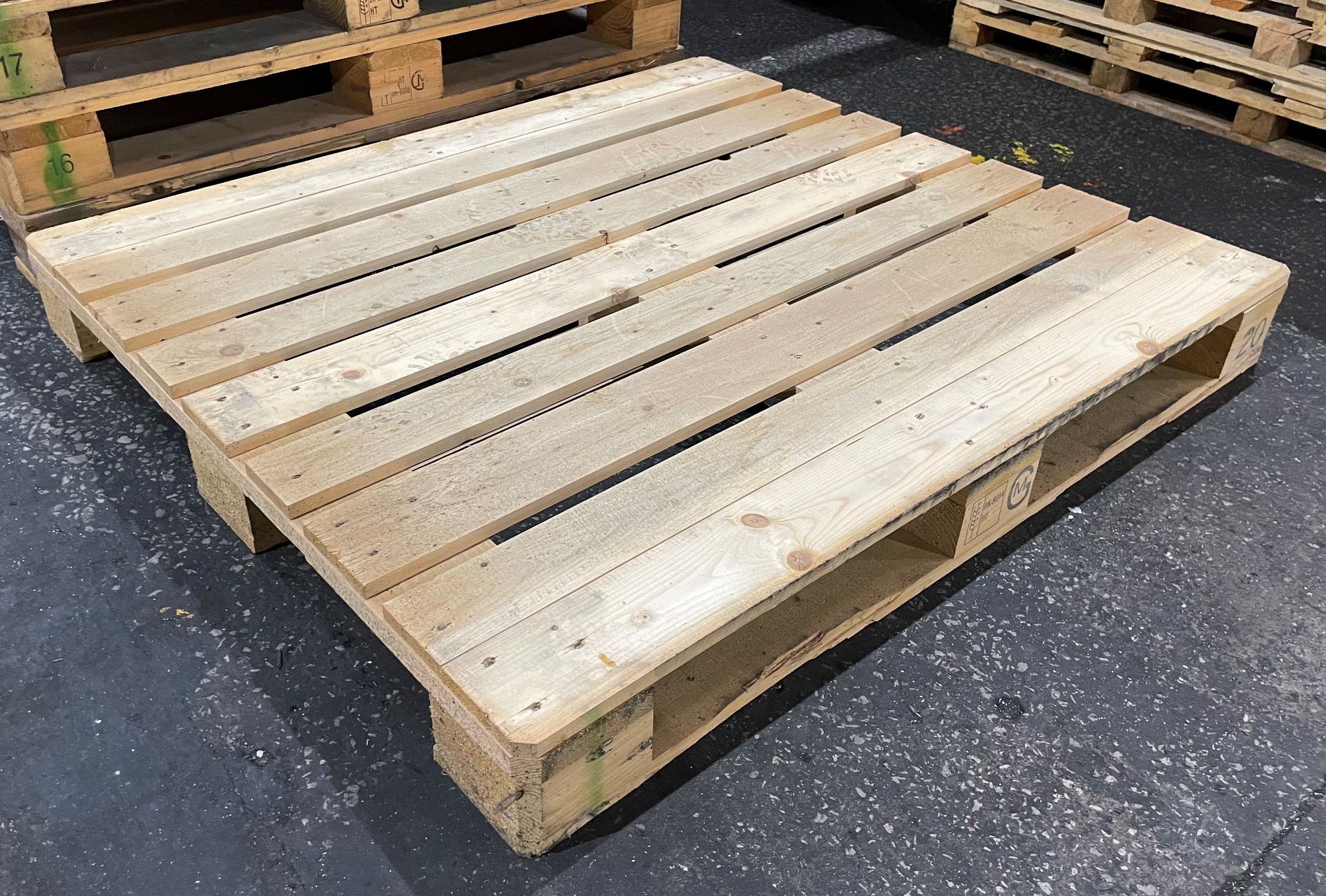 25 Timber 2 way Pallets, 1200mm x 1300mm. - Image 2 of 2