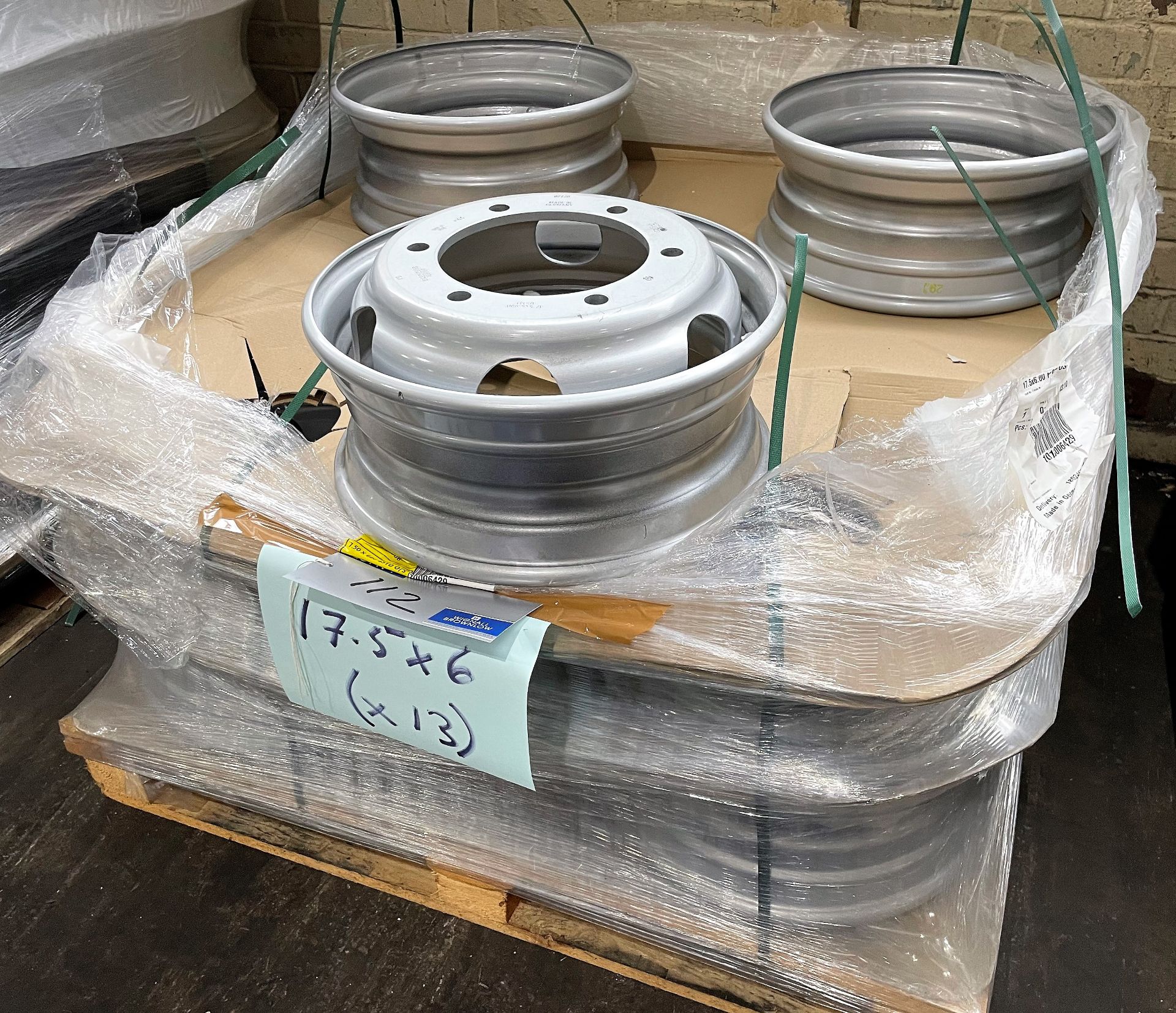 13 Wheels, 17.5 x 6.00H-6-OS131M18 SRB1400800-HB0A200 (new). - Image 2 of 3