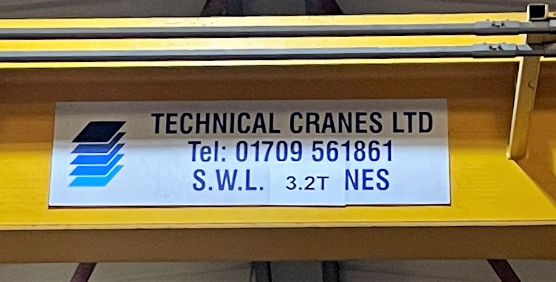 The Overhead Lifting Installation comprising: Technical Cranes 3.2 tonne Single Girder Overhead - Image 4 of 13