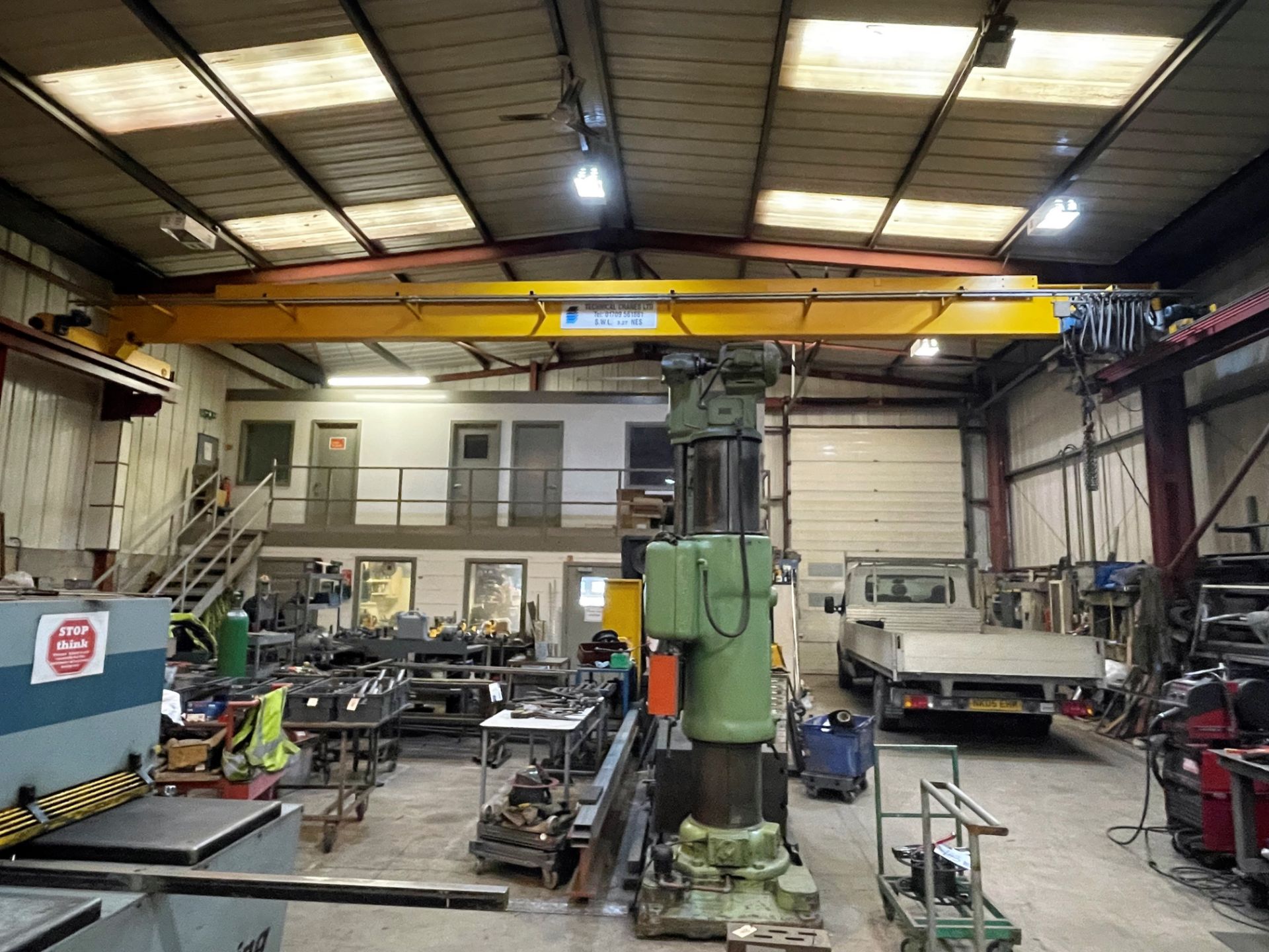 The Overhead Lifting Installation comprising: Technical Cranes 3.2 tonne Single Girder Overhead - Image 3 of 13