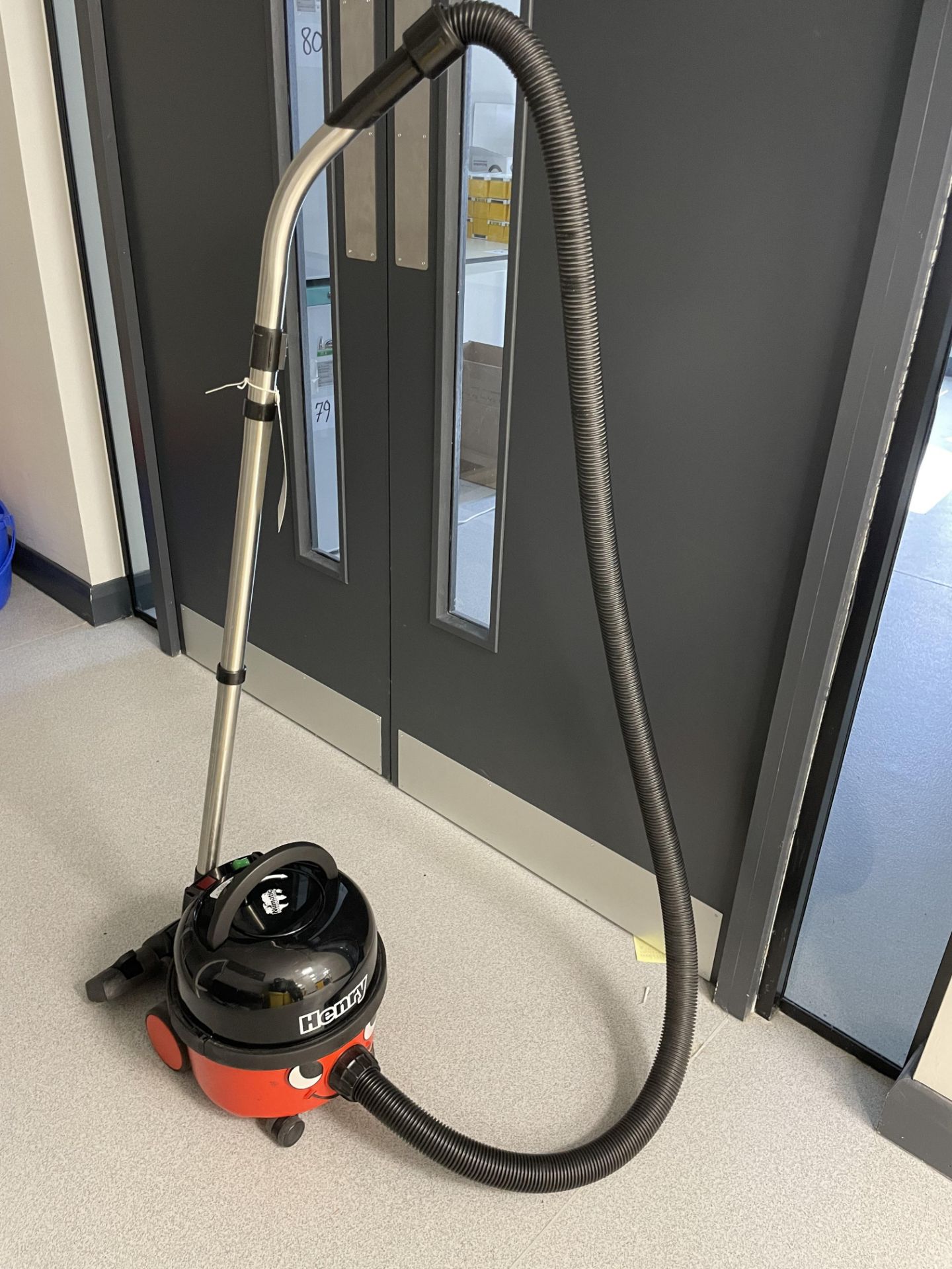 A Numatic HVR160-11 Henry type vacuum cleaner.