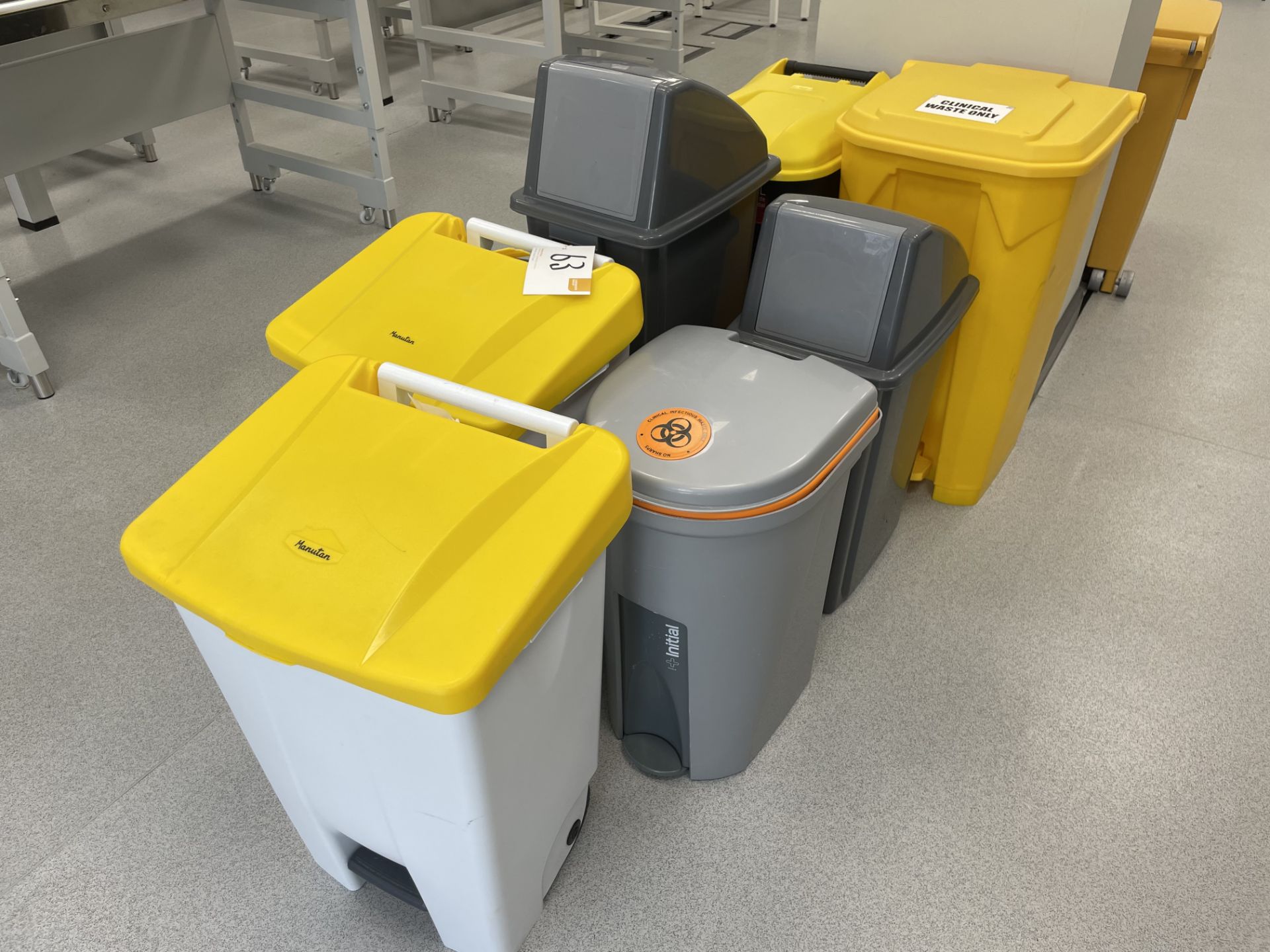 7 assorted clinical waste bins. - Image 2 of 2