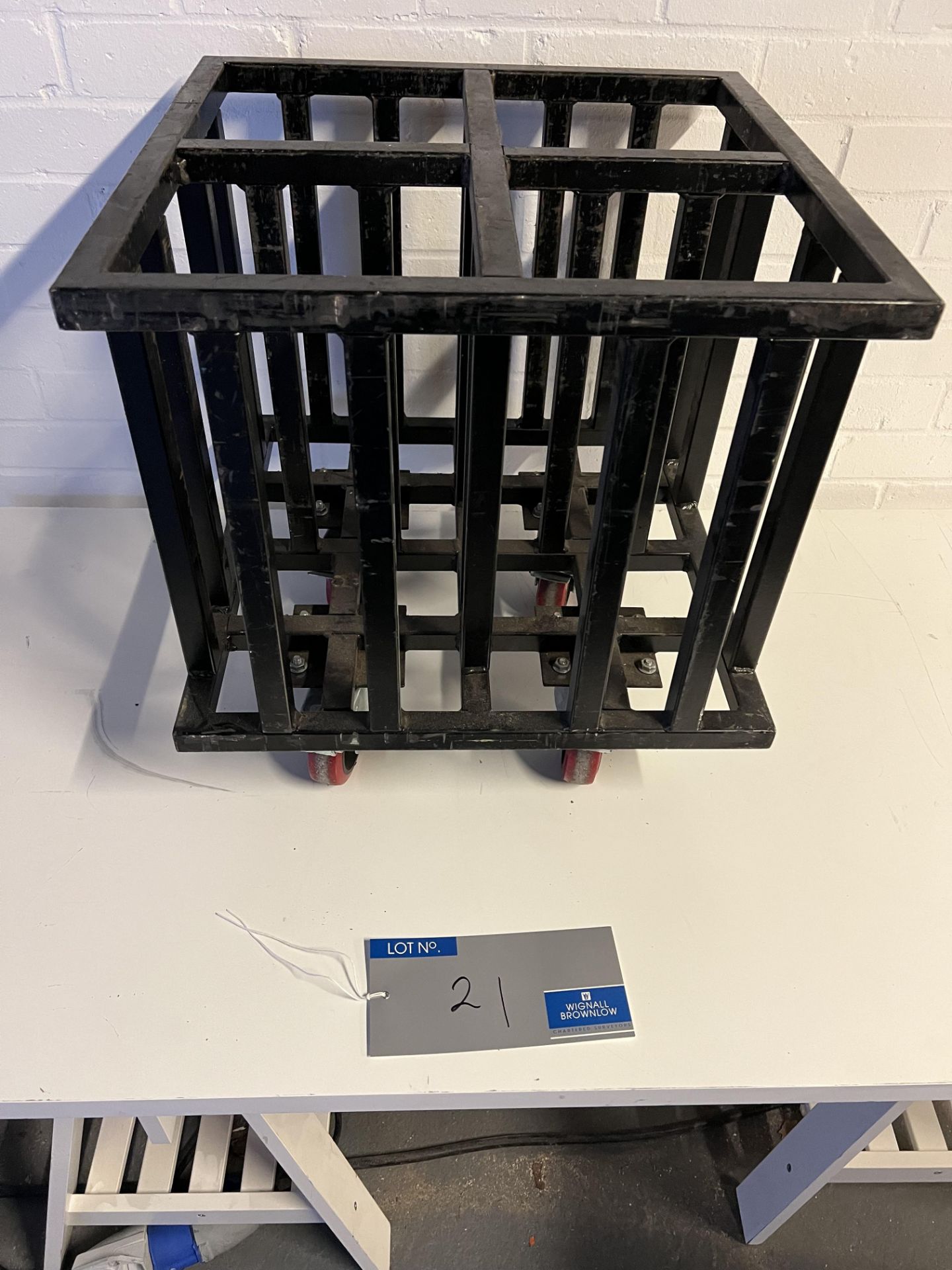 A Stage weight Trolley for 12.5KG weights hold 20 weights (located at Visions, Unit 14, Suttons - Image 2 of 2