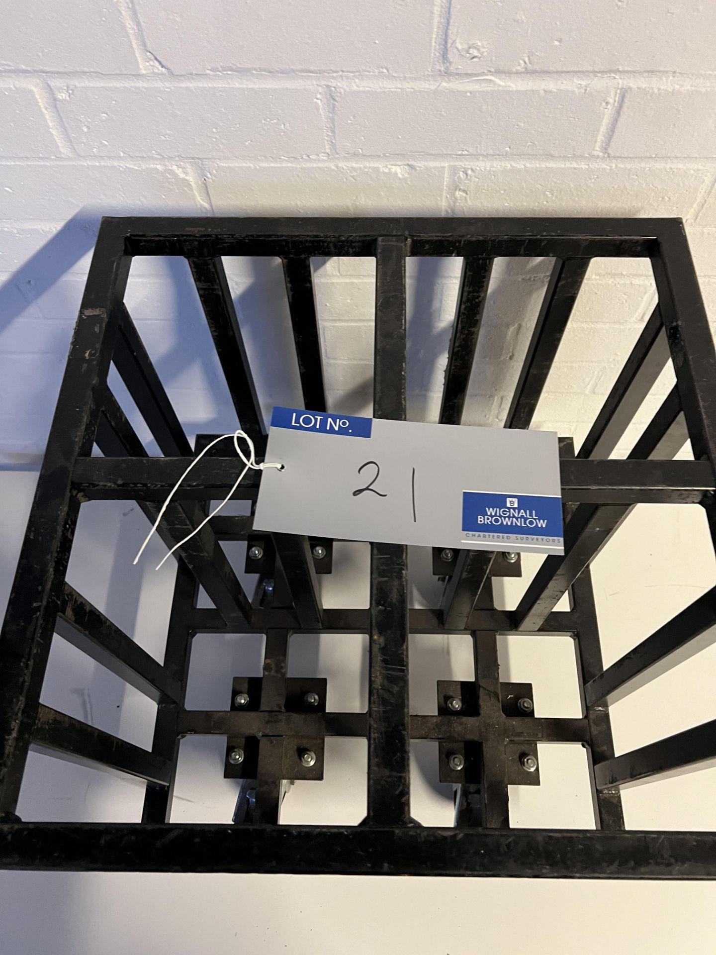 A Stage weight Trolley for 12.5KG weights hold 20 weights (located at Visions, Unit 14, Suttons