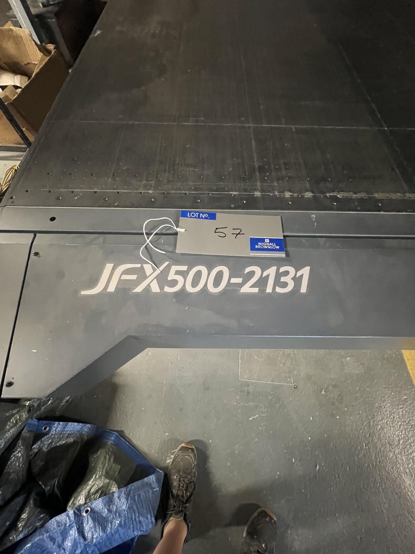 A Mimaki JFX500-2131 Flatbed Printer (working pre covid, will need inks, lines and heads) (located - Image 2 of 3