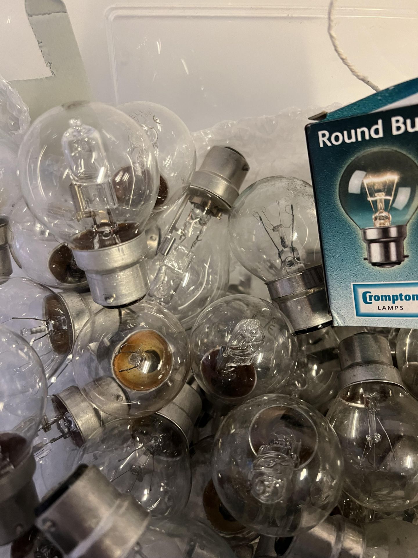 A Quantity of Lamps, bayonnet connection, 15w golfball style, new and used (located at Visions, Unit - Image 2 of 3