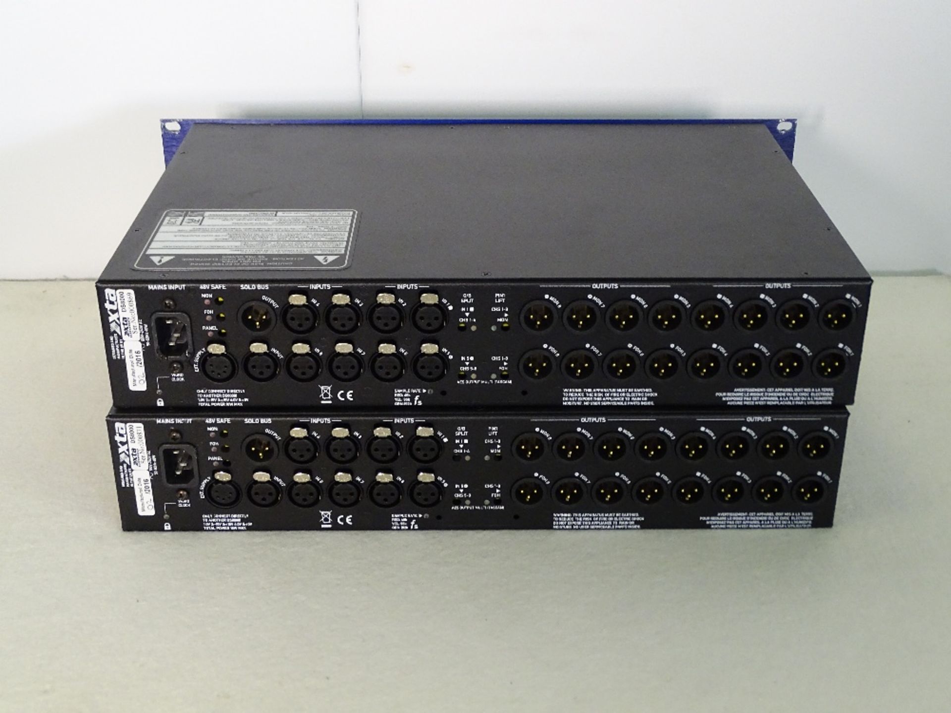 A Pair of XTA DS8000/D-8 Channel Mic/Line Distribution Units, a 2U, 8 input to 32 output mic/line - Image 4 of 6