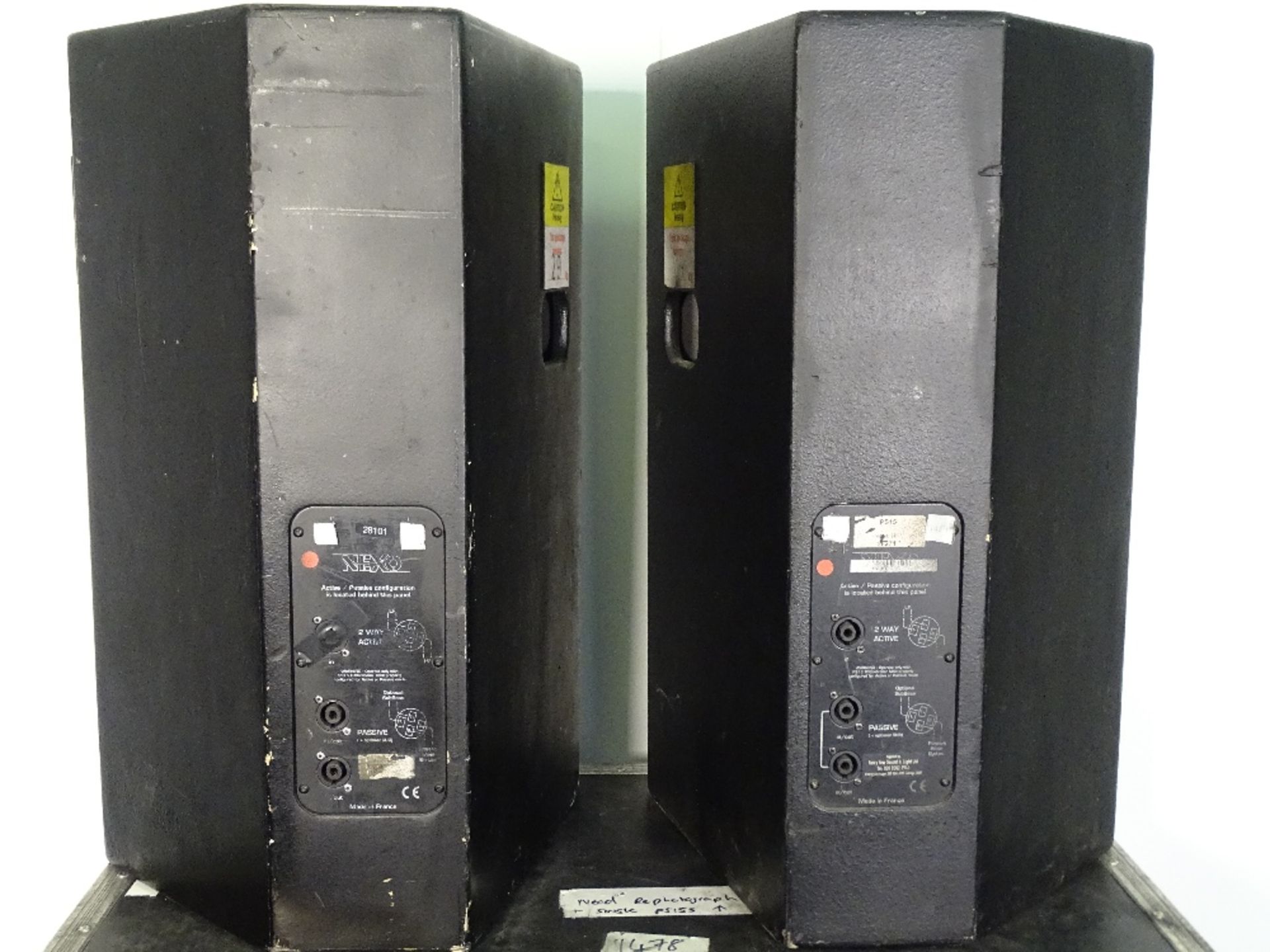 A Pair of Nexo Ps15 Version 1 Speakers, working. Located at Terry Tew Sound & Light LTD, 42 Chigwell - Image 3 of 6