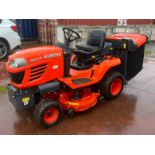 A Kubota G23LD48UK Twin Cut 48in 2WD Ride On Lawns Mower with Grass Box, Serial No.20710 (2012),