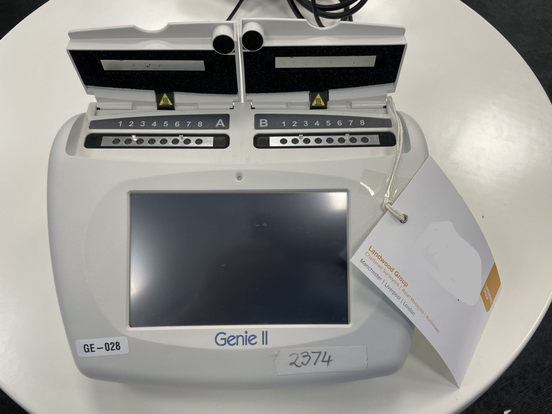 An OptiGene Genie II Model GEN2-02-02 Isothermal DNA amplification system no: GEN2-2374 (8/20). - Image 2 of 2