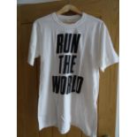 Vintage Run The World/Sport Aid Shirt X3/XXL