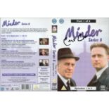 George Cole Arthur Daley Minder Autographed DVD Cover.