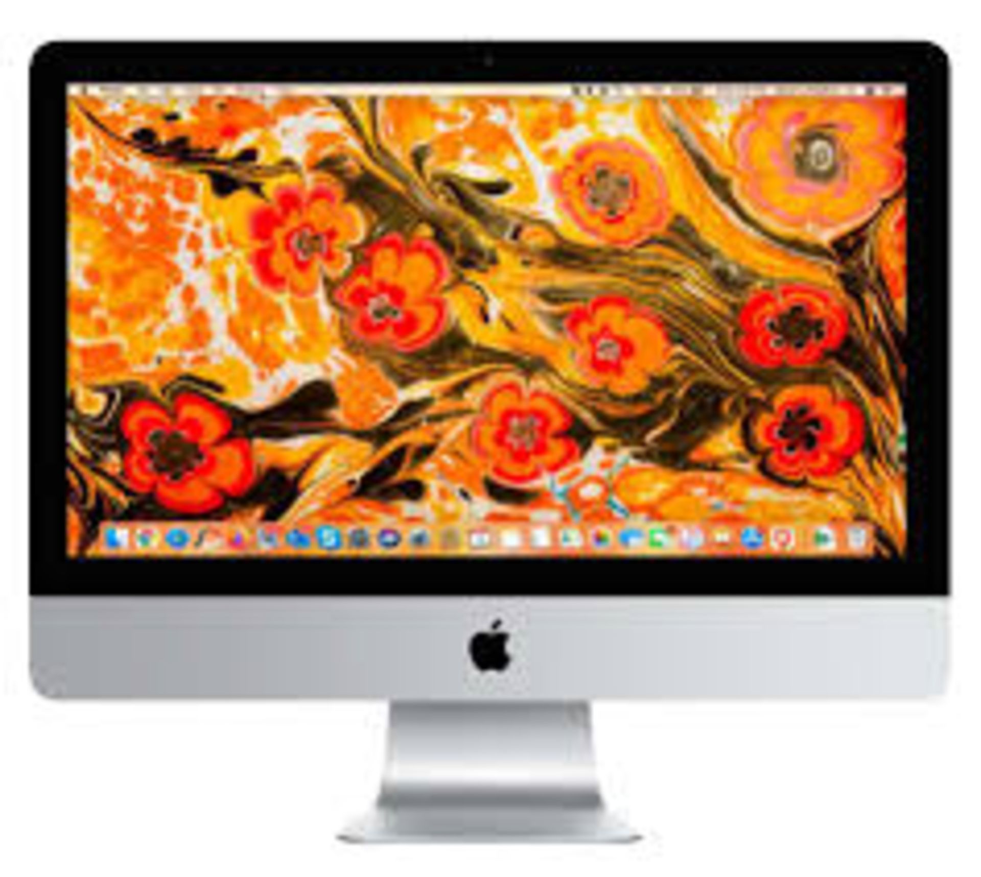 Apple iMac 21.5” OS X High Sierra Intel Core 2 Duo 4GB Memory 500GB HD GeForce WiFi Bluetooth Off...