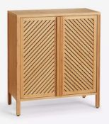 John Lewis Chevron Double Towel Cupboard goods returned damaged