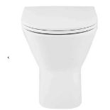 Brand New Falcon Back to Wall Toilet with Seat RRP £168 - No VAT