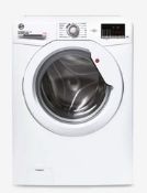 Hoover H-Wash 300 LITE H3W 492DE/1-80 Freestanding Washing Machine, 9kg Load, 1400rpm, White