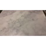 Solid marble worktop 600 x 460 New & Boxed RRP £279 - No VAT