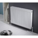 New P+: DOUBLE PANEL SINGLE CONVECTOR RADIATOR 600 X 1600MM RRP £142 - No VAT