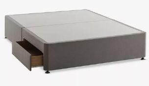 Item Description - Silentnight Non Sprung 2 Drawer Divan Storage Bed, Double - Stock Number...