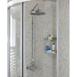 New Boxed Grand Exposed Shower System Thermostatic - Chrome RRP £208 - No VAT