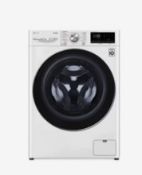 LG FWV917WTSE Freestanding Washer Dryer, 10.5kg /7kg Load, 1400rpm Spin, White