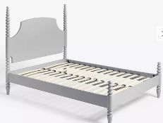 Item Description - John Lewis Bobbin Bed Frame, King Size, Grey - Stock Number - 80343202...